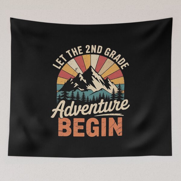 Item preview, Let The 2nd Grade Adventure Begin Back To School Teacher designed and sold by angolinnArt.