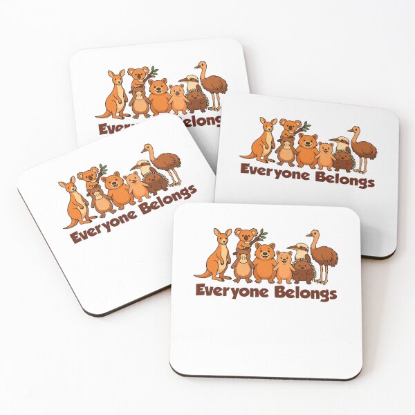 Item preview, Harmony Day Orange – Kangaroo, Koala and Friends designed and sold by GrumpySableye.