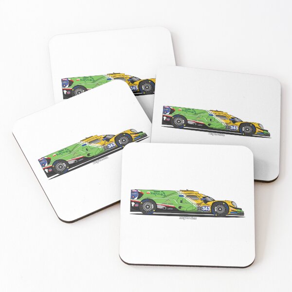 Item preview, IMSA 24 Hours of Daytona LMP2 Oreca 07 #343 Vector Art designed and sold by Heybratan.
