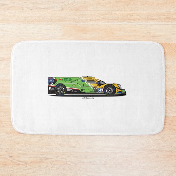 Item preview, IMSA 24 Hours of Daytona LMP2 Oreca 07 #343 Vector Art designed and sold by Heybratan.