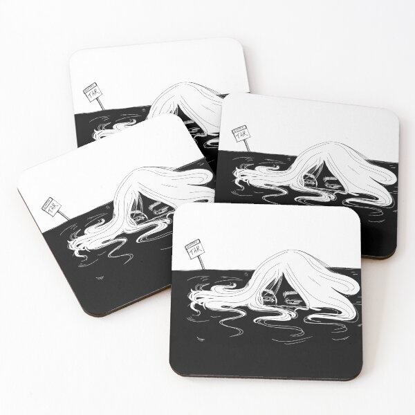 Item preview, Submerged Thoughts in Black and White designed and sold by t-patterns.