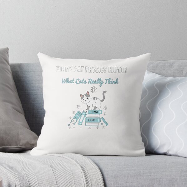 Item preview, Hilarious Cat Science Saying Physics Humor Lover Gift designed and sold by Pawsome Quotes.