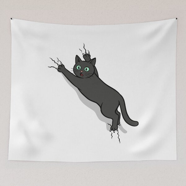 Item preview, Black Cat Holding On designed and sold by Zerhof.