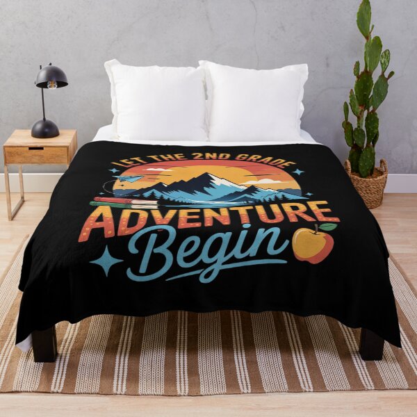 Item preview, Let The 2nd Grade Adventure Begin First Day Back To School designed and sold by angolinnArt.