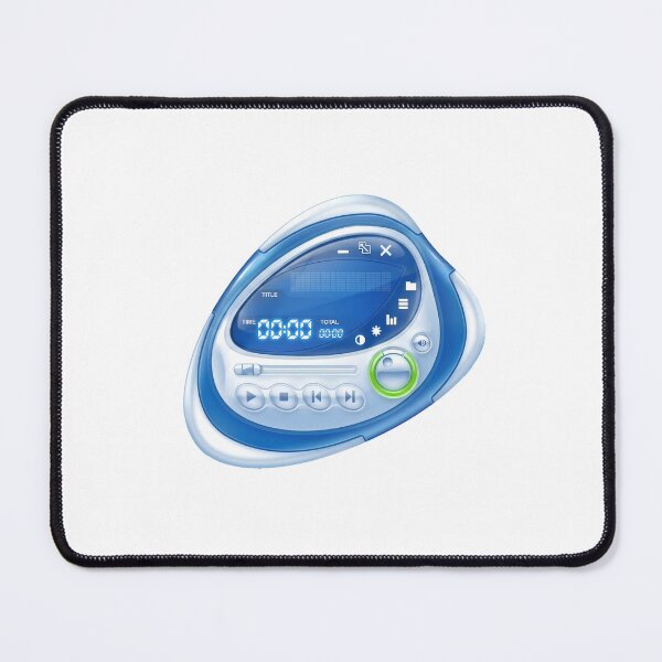 Item preview, Retro Futurist Y2K Pebble MP3 Player designed and sold by NostalgiaOS.
