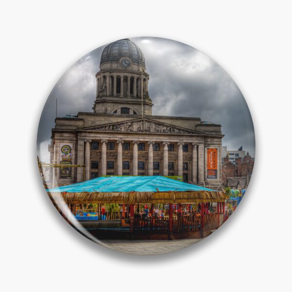 Item preview, Old Market Square, Nottingham, England, Under Dramatic Skies designed and sold by Paul Thompson Photography.