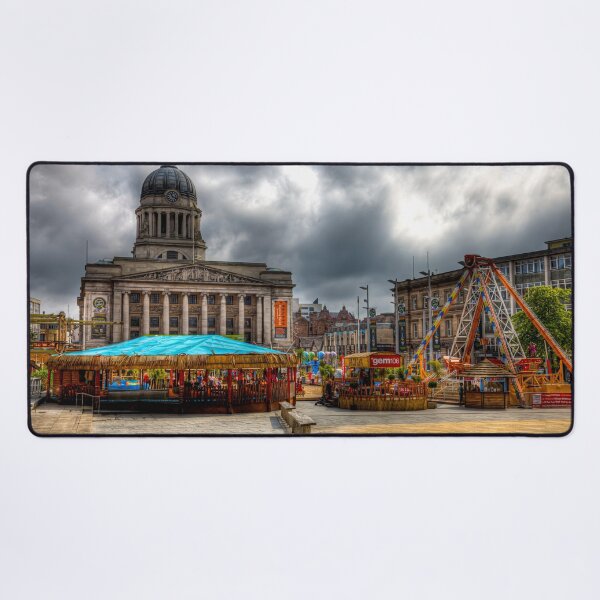 Item preview, Old Market Square, Nottingham, England, Under Dramatic Skies designed and sold by Paul Thompson Photography.