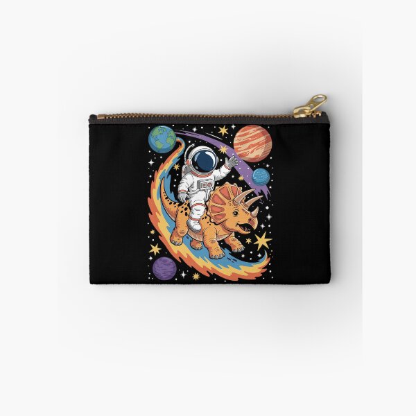 Item preview, Astronaut Planets Dino Triceratops Dinosaur Space Galaxy designed and sold by joyouartArt.