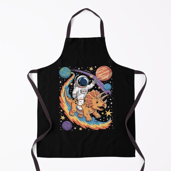 Item preview, Astronaut Planets Dino Triceratops Dinosaur Space Galaxy designed and sold by joyouartArt.