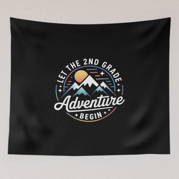 Item preview, Let The 2nd Grade Adventure Begin First Day Of School designed and sold by angolinnArt.