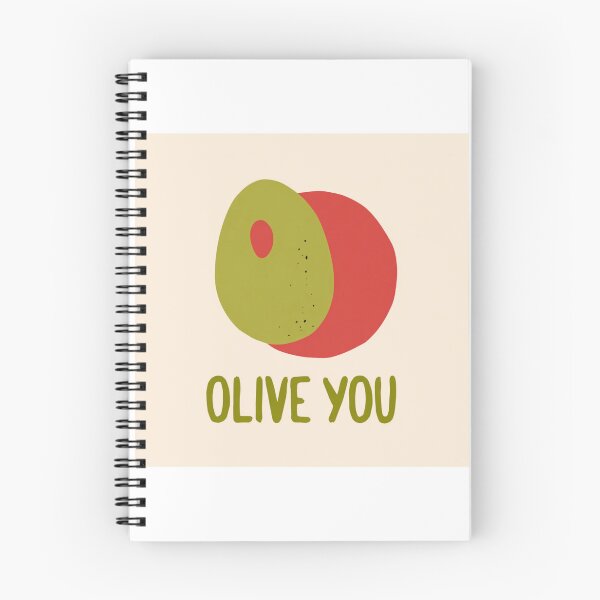 Item preview, Olive you olives sticker designed and sold by MendaciousMina.