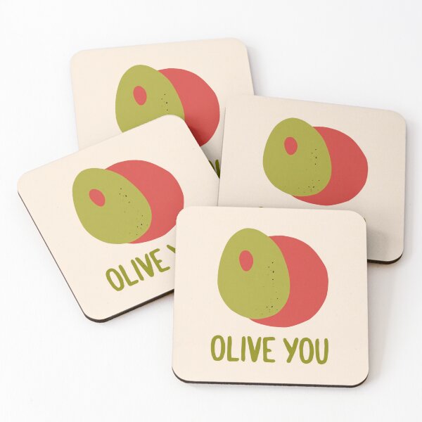 Item preview, Olive you olives sticker designed and sold by MendaciousMina.