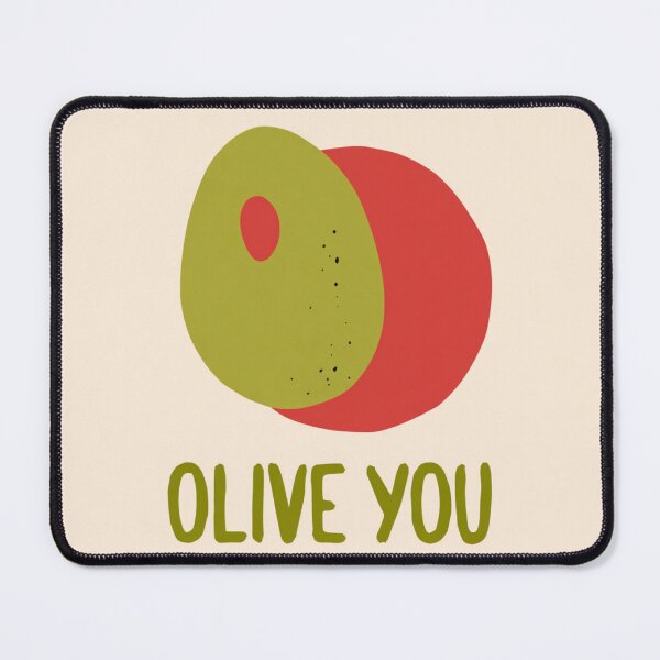 Item preview, Olive you olives sticker designed and sold by MendaciousMina.