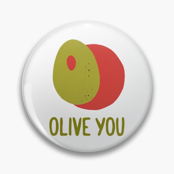 Item preview, Olive you olives sticker designed and sold by MendaciousMina.