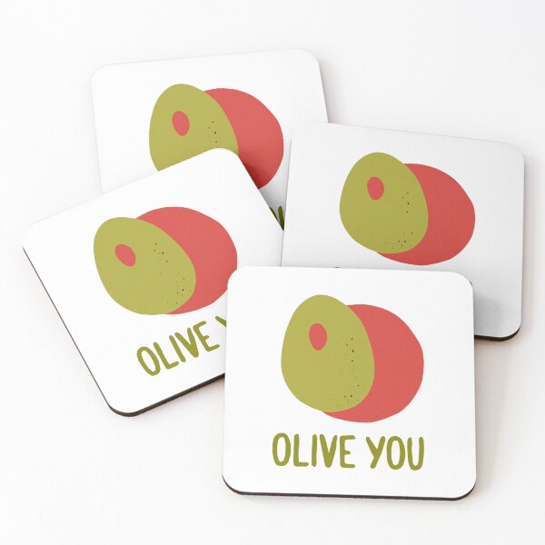 Item preview, Olive you olives sticker designed and sold by MendaciousMina.