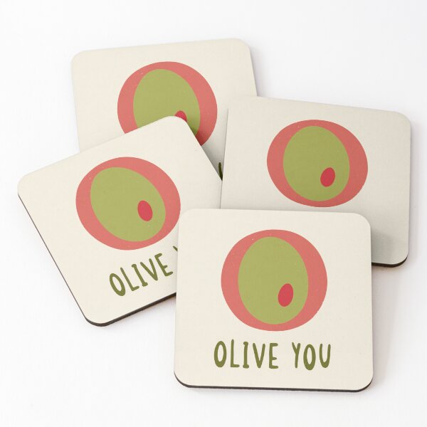 Item preview, Olive you olives sticker designed and sold by MendaciousMina.