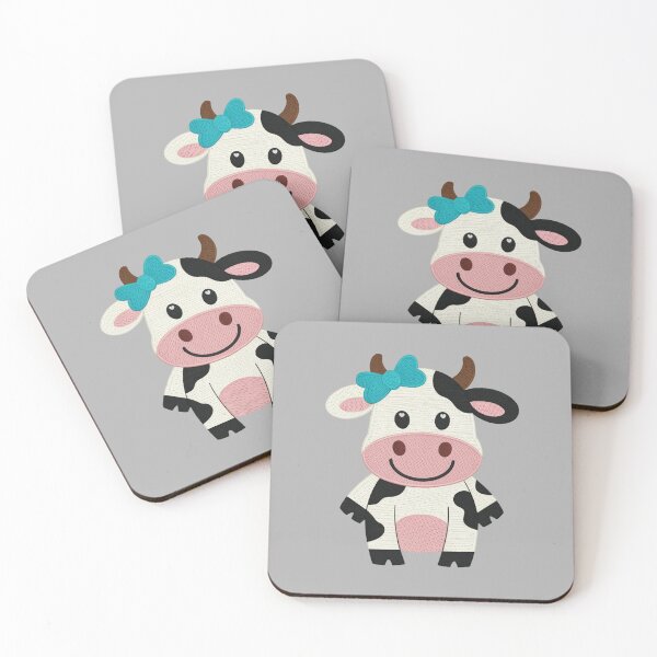Item preview, Cute Cow with Bow Embroidery Look designed and sold by theartfulaspie.