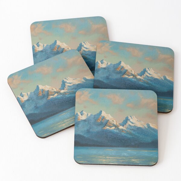 Item preview, Snowy Mountain Lake designed and sold by THOMAS WINDSOR.