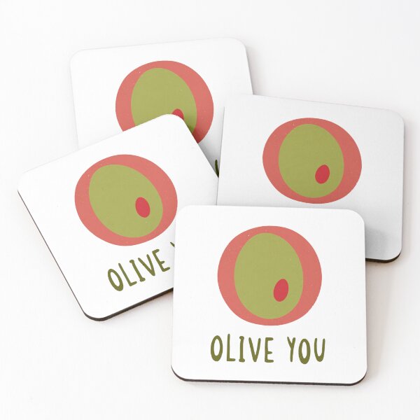 Item preview, Olive you olives sticker designed and sold by MendaciousMina.