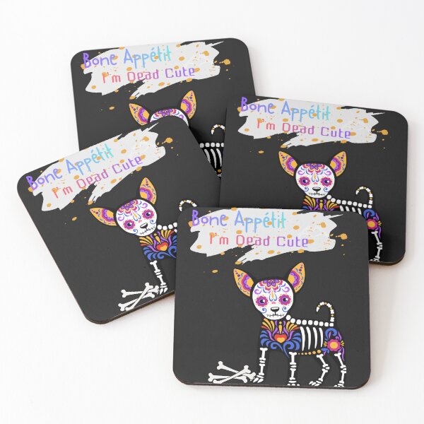 Item preview, Bone Appétit, I’m Dead Cute! - Sugar Skull Chihuahua designed and sold by Aquarius-club.