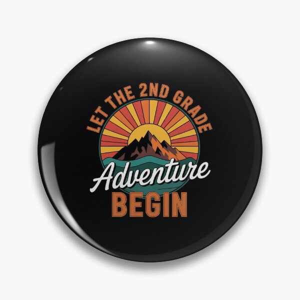 Item preview, Let the 2nd Grade Adventure Begin Second Grade Teacher designed and sold by angolinnArt.
