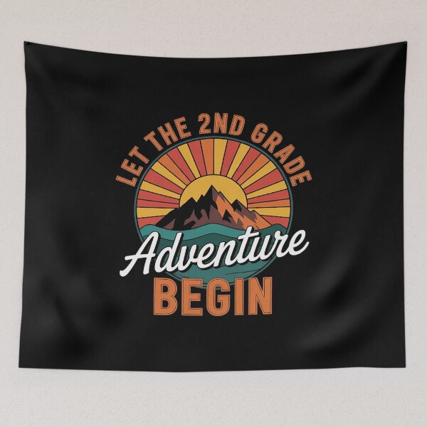 Item preview, Let the 2nd Grade Adventure Begin Second Grade Teacher designed and sold by angolinnArt.