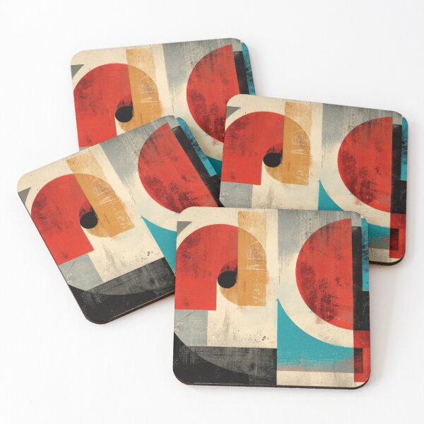 Item preview, Bold shapes contrast in art designed and sold by anytka.
