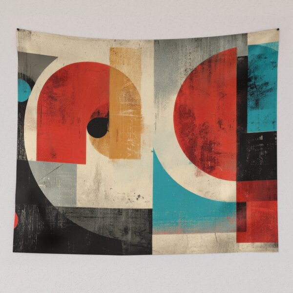 Item preview, Bold shapes contrast in art designed and sold by anytka.