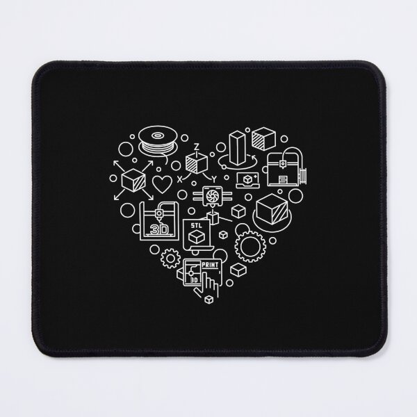 Item preview, 3D Printer Heart Design designed and sold by venomousvector.