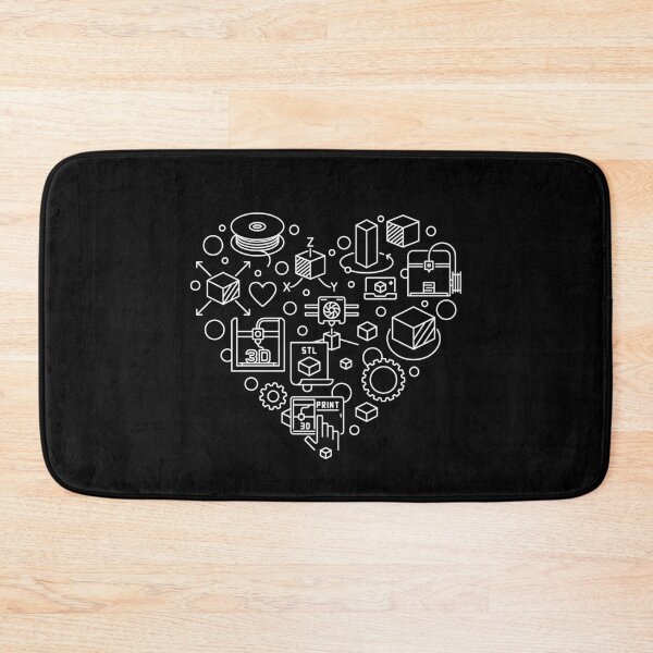 Item preview, 3D Printer Heart Design designed and sold by venomousvector.