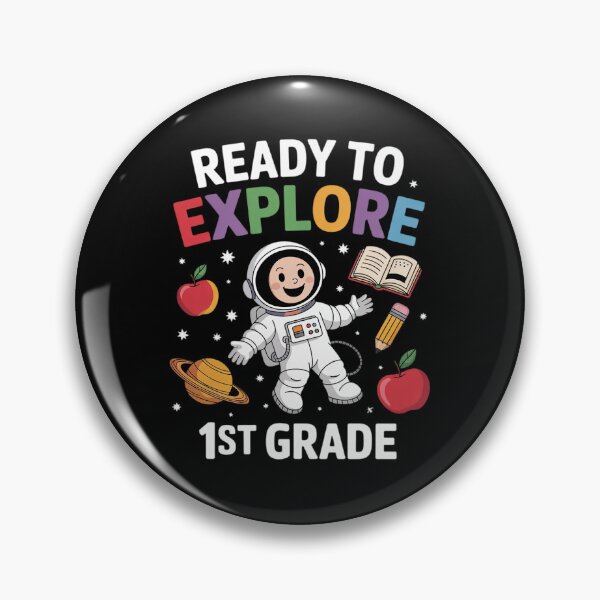 Item preview, Astronaut Ready To Explore 1st Grade Back To School Kids designed and sold by joyouartArt.