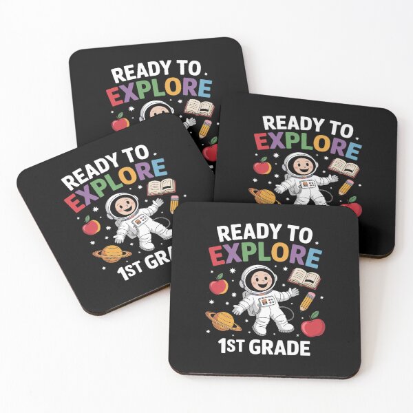 Item preview, Astronaut Ready To Explore 1st Grade Back To School Kids designed and sold by joyouartArt.