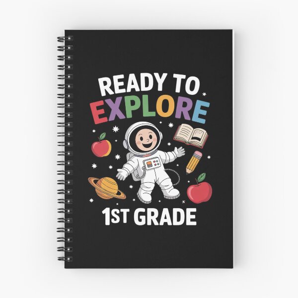 Item preview, Astronaut Ready To Explore 1st Grade Back To School Kids designed and sold by joyouartArt.
