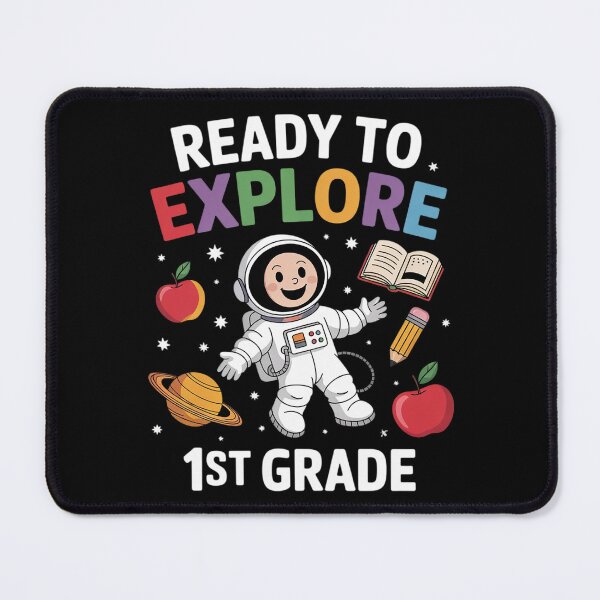 Item preview, Astronaut Ready To Explore 1st Grade Back To School Kids designed and sold by joyouartArt.