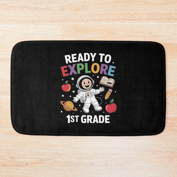 Item preview, Astronaut Ready To Explore 1st Grade Back To School Kids designed and sold by joyouartArt.