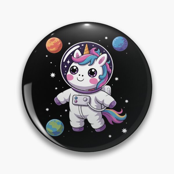 Item preview, Astronaut Unicorn Cute Space Galaxy Toddler Girls Kids Women designed and sold by joyouartArt.