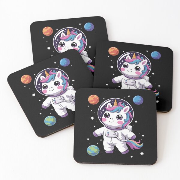 Item preview, Astronaut Unicorn Cute Space Galaxy Toddler Girls Kids Women designed and sold by joyouartArt.