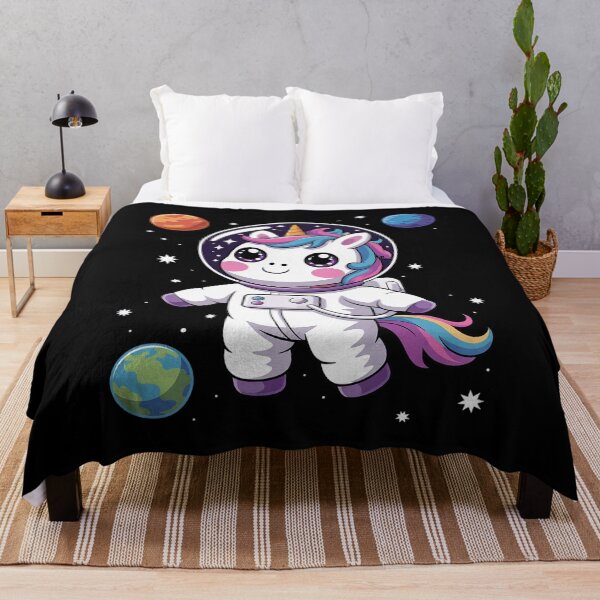 Item preview, Astronaut Unicorn Cute Space Galaxy Toddler Girls Kids Women designed and sold by joyouartArt.