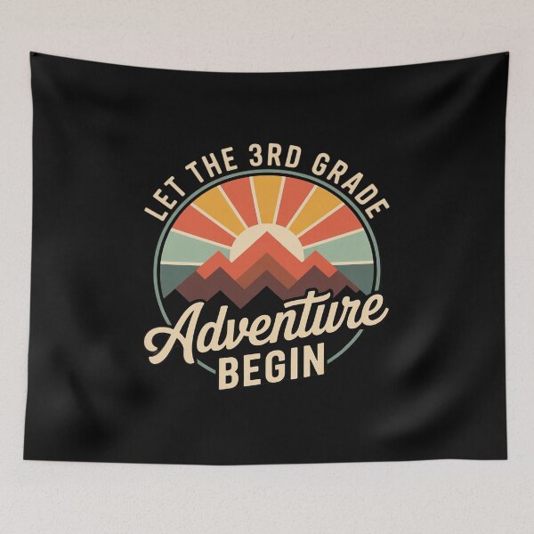 Item preview, Let the 3rd Grade Adventure Begin Third Grade Teacher  designed and sold by angolinnArt.