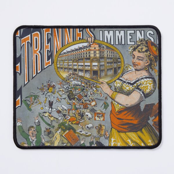 Item preview, Old French Store Advertisement Poster (1873) designed and sold by 19th Century in Color.