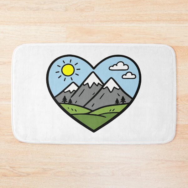 Item preview, Mountain Heart designed and sold by SnappyPNG.