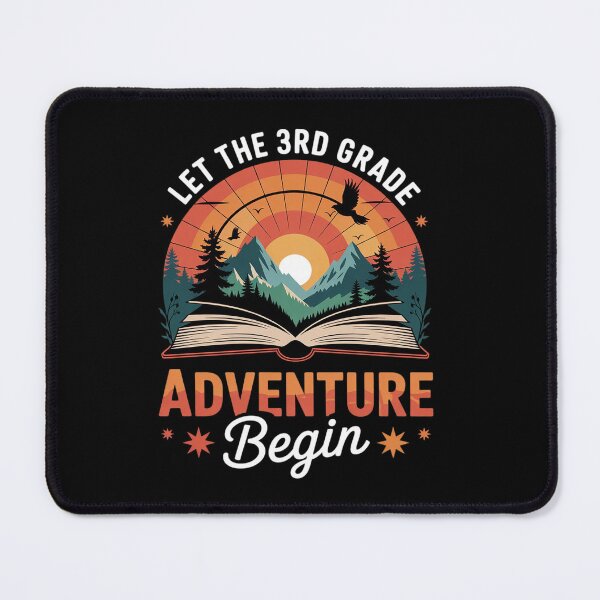 Item preview, Let the 3rd Grade Adventure Begin Third Grade Teacher 1 designed and sold by angolinnArt.