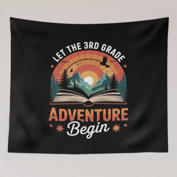 Item preview, Let the 3rd Grade Adventure Begin Third Grade Teacher 1 designed and sold by angolinnArt.