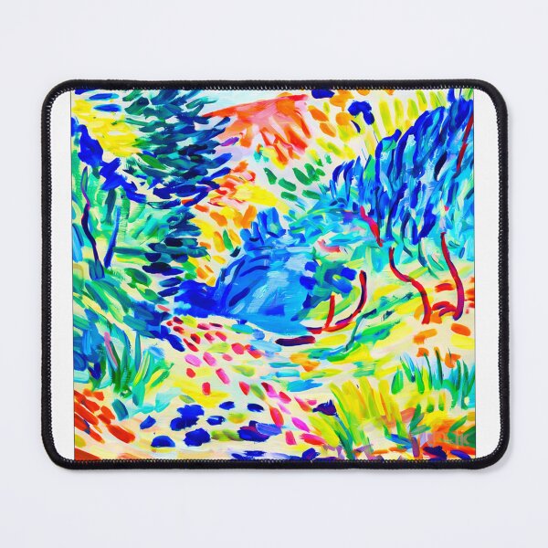Item preview, Henri Matisse Landscape - paysage restored painting designed and sold by LuluLeb.