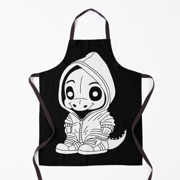 Item preview, Small urban dinosaur (white) designed and sold by Lagueny.