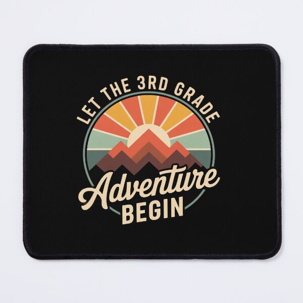 Item preview, Let the 3rd Grade Adventure Begin Third Grade Teacher designed and sold by angolinnArt.