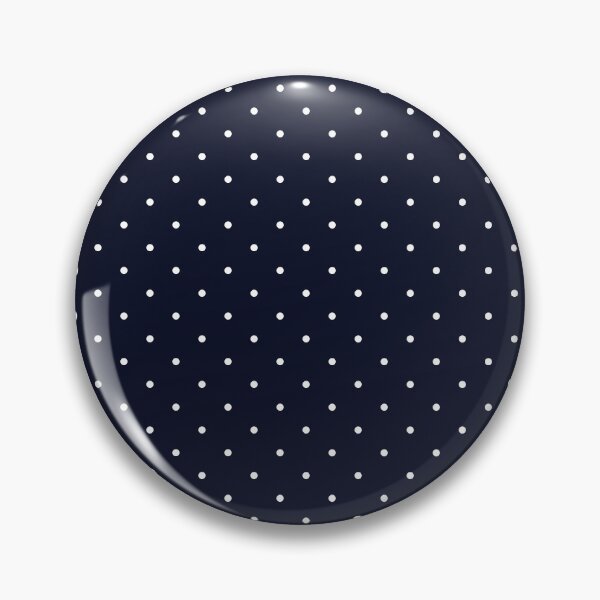 Item preview, Navy blue and white Polka dot pattern designed and sold by RishabhArts1.
