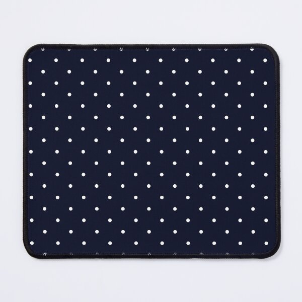 Item preview, Navy blue and white Polka dot pattern designed and sold by RishabhArts1.
