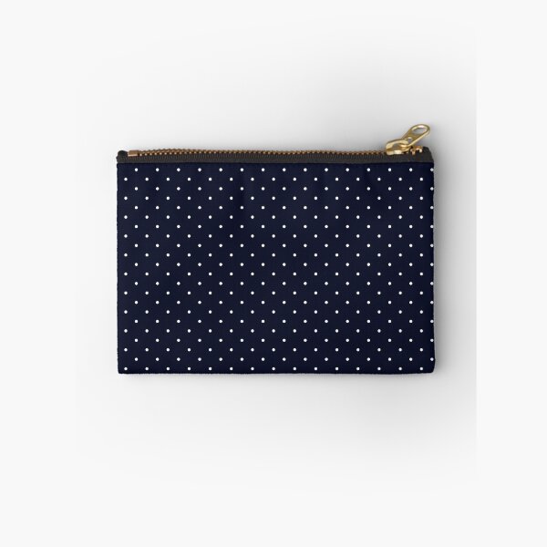 Item preview, Navy blue and white Polka dot pattern designed and sold by RishabhArts1.