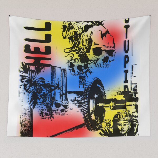 Item preview, HELLO STUPID $1,000,000 T-SHIRT designed and sold by skeletons-lair.